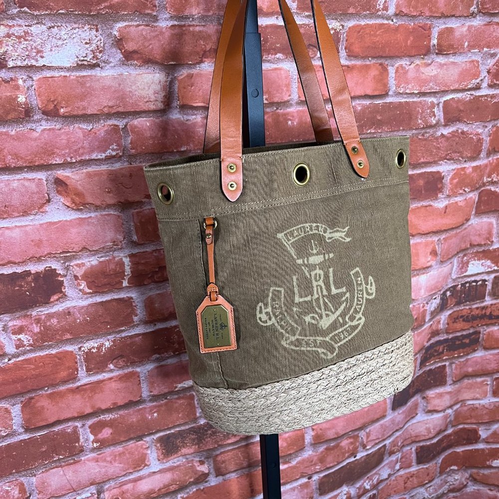 Ralph Lauren Canvas Tote